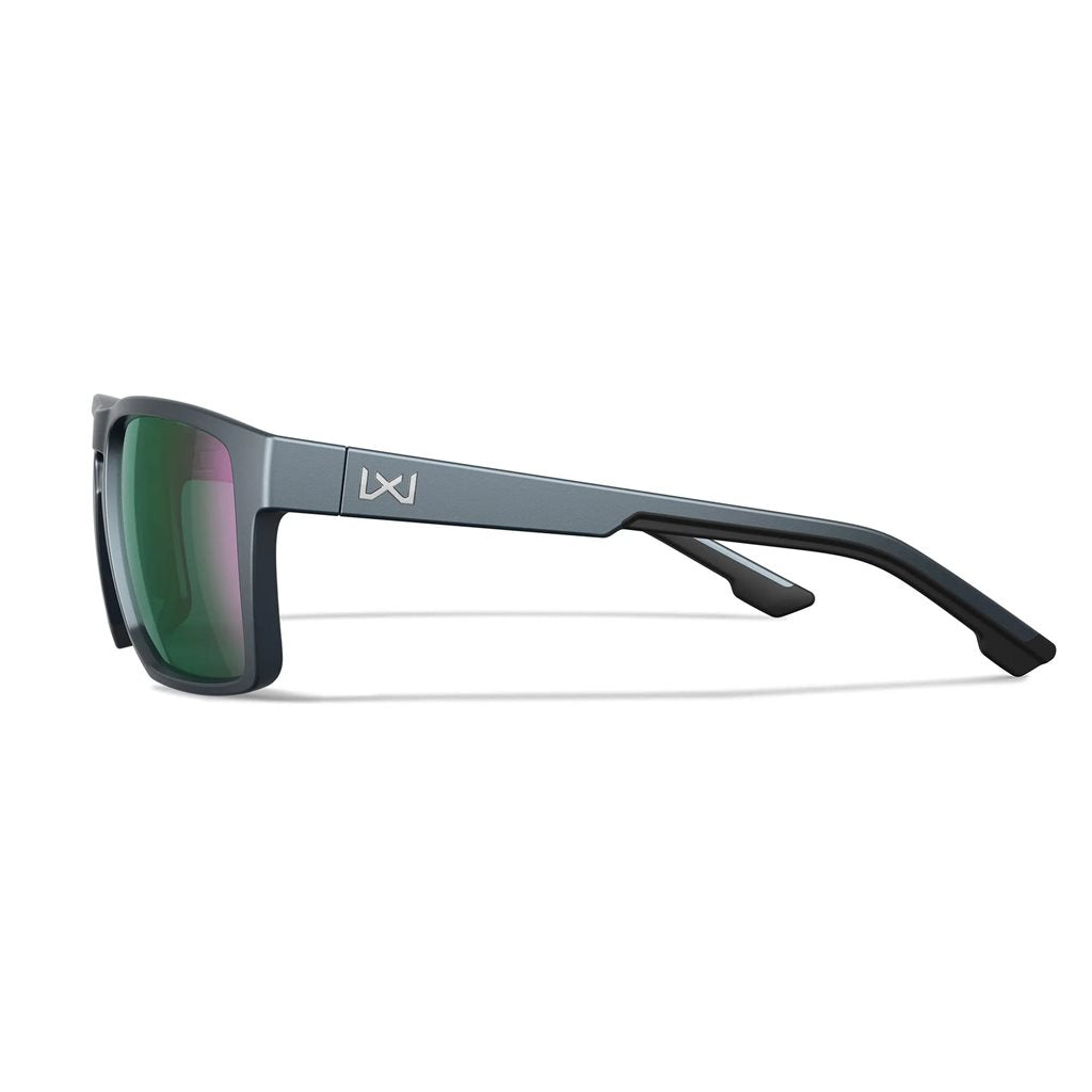 Gafas Wiley X Founder CAPTIVATE montura negra lentes verdes polarizadas
