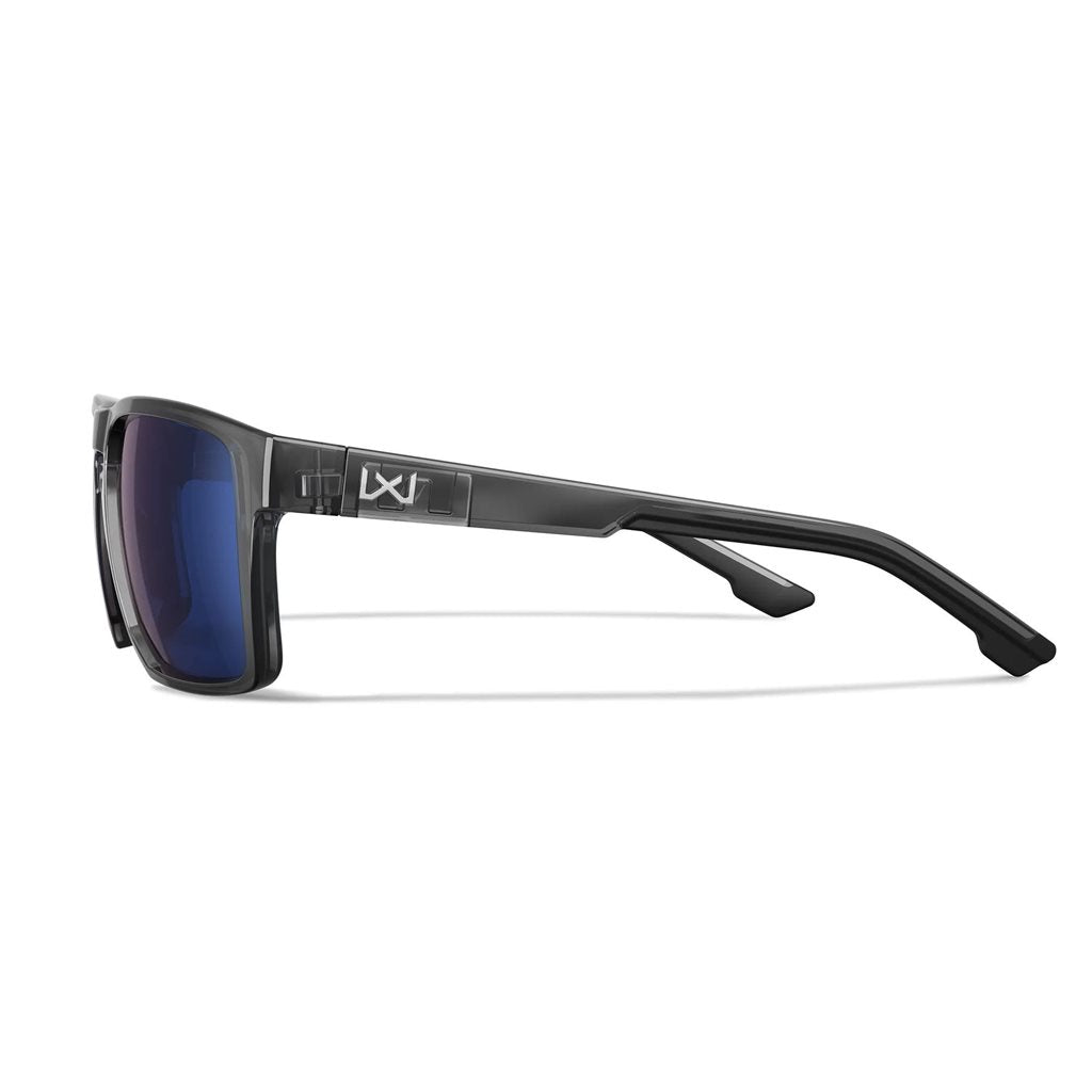 Gafas de tiro WX FOUNDER CAPTIVATE CRYSTAL con cristales polarizados azules