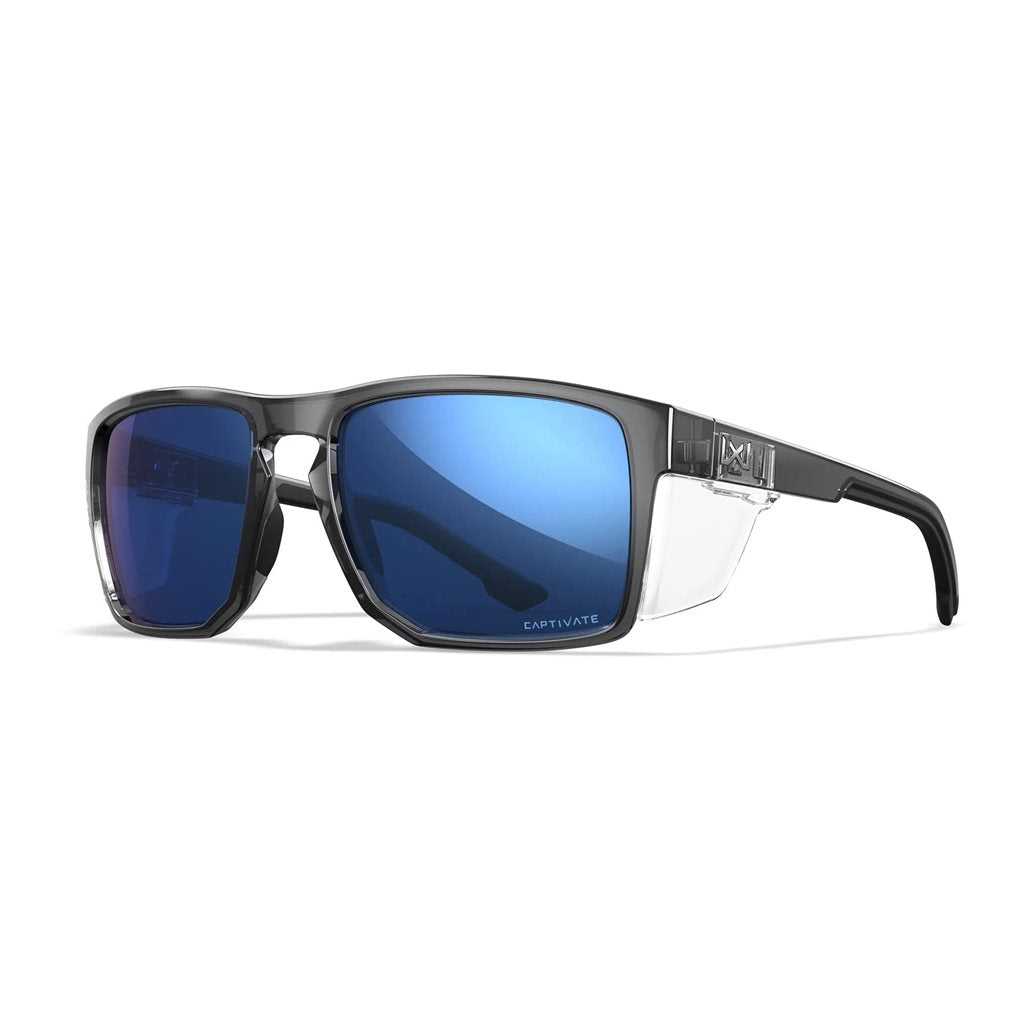 Gafas de tiro WX FOUNDER CAPTIVATE CRYSTAL con cristales polarizados azules
