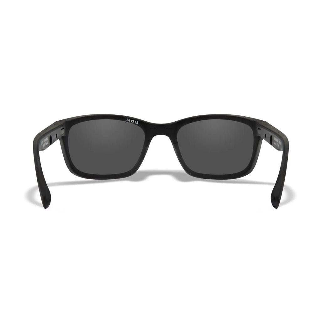 Gafas de tiro WX HELIX montura negra lentes ahumadas