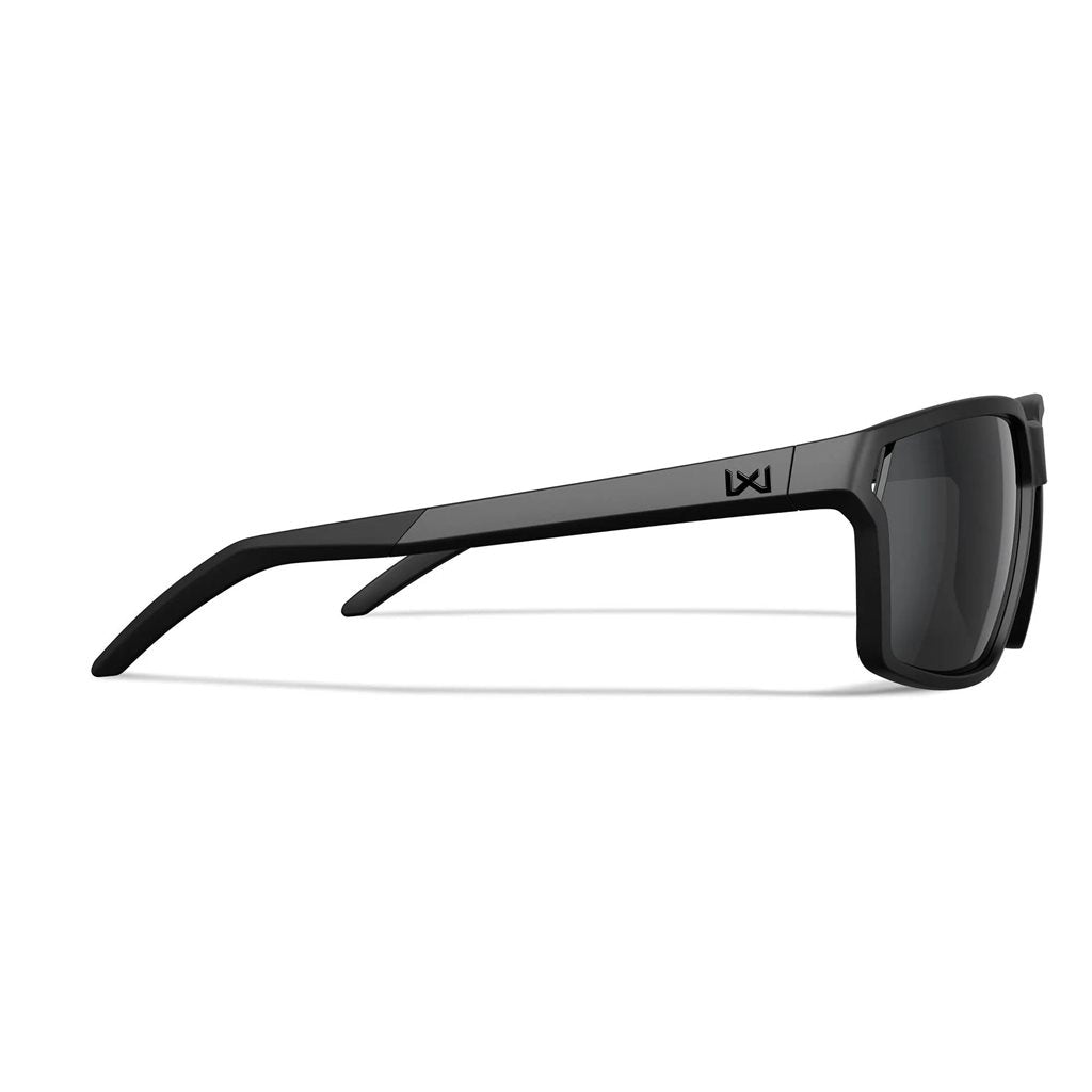 Gafas de sol protectoras WX SIERRA CAPTIVATE™ montura negra lentes ahumadas