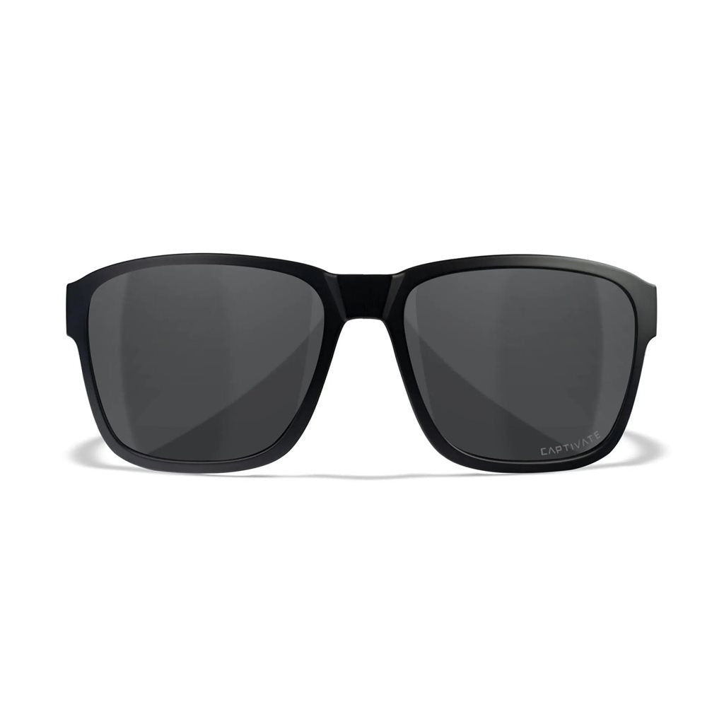 Gafas de tiro WX TREK CAPTIVATE montura negra lentes polarizadas