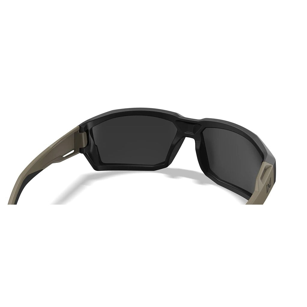 Gafas tácticas WX Alpine Captivate con montura negra y lentes polarizadas tungsteno