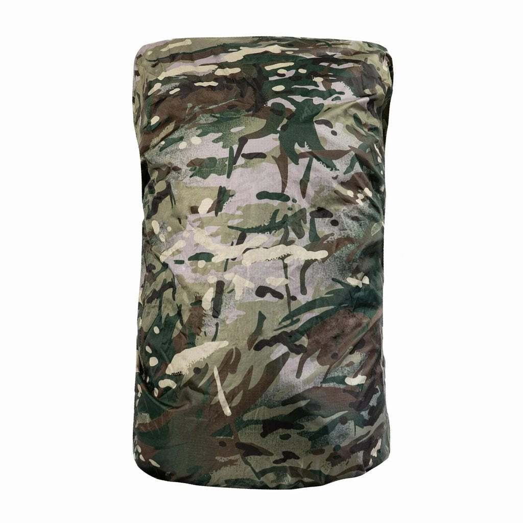 Cubierta impermeable negra para mochila 50–65 L