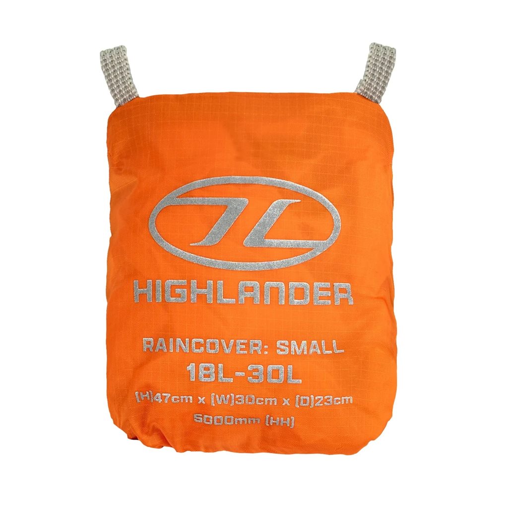 Funda impermeable naranja para mochila 18-30 L
