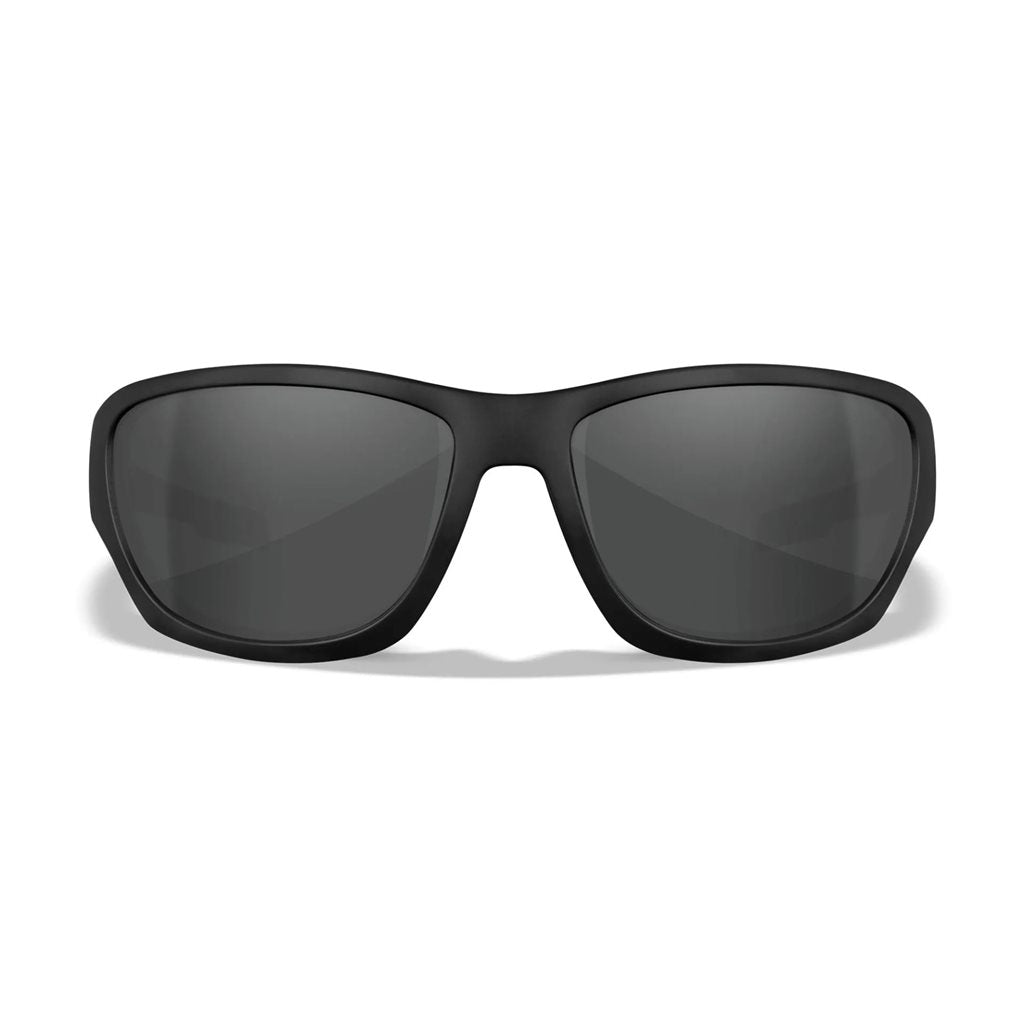 Gafas de tiro WX CLIMB con montura negra y lentes ahumadas