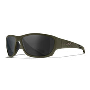 Gafas de tiro WX CLIMB con marco verde y lentes ahumadas