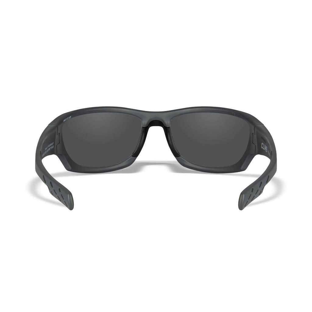 Gafas de tiro WX CLIMB CAPTIVATE marco gris lentes polarizadas azules