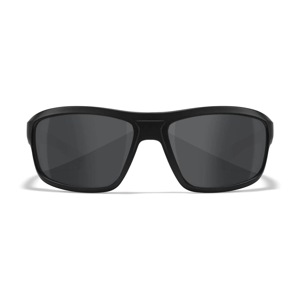 Gafas de tiro WX CONTEND con marco negro y lentes ahumadas