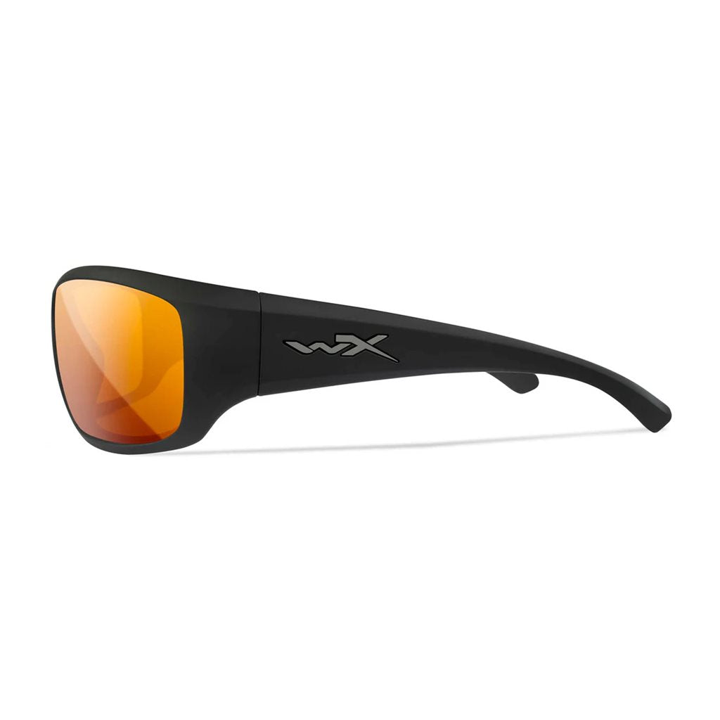 Gafas WX OMEGA CAPTIVATE marco negro lentes polarizadas bronce