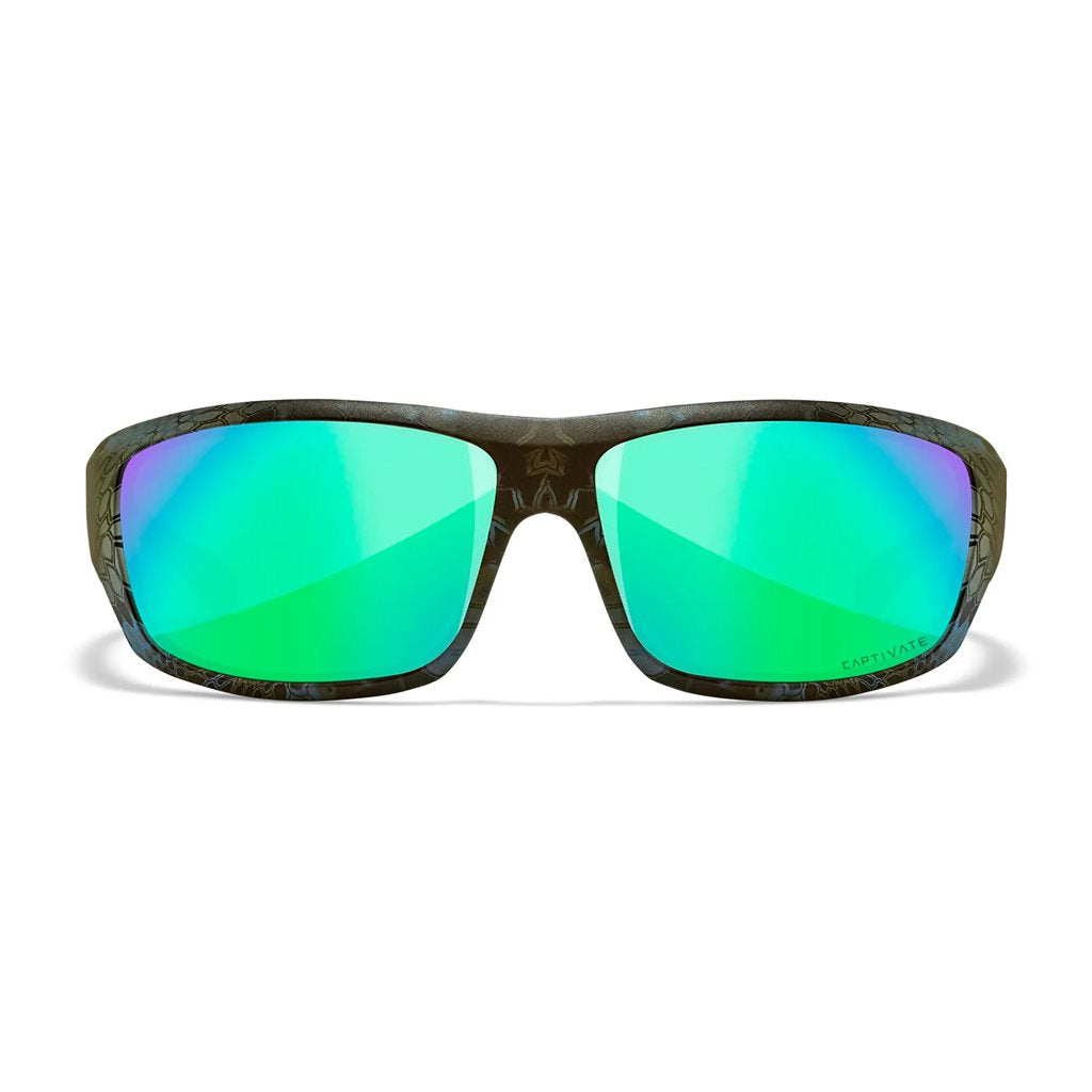 Gafas WX OMEGA CAPTIVATE™ Kryptek® Neptune montura con lentes polarizadas verdes