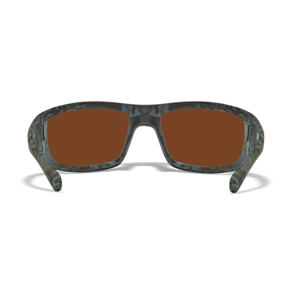 Gafas WX OMEGA CAPTIVATE™ Kryptek® Neptune montura con lentes polarizadas verdes