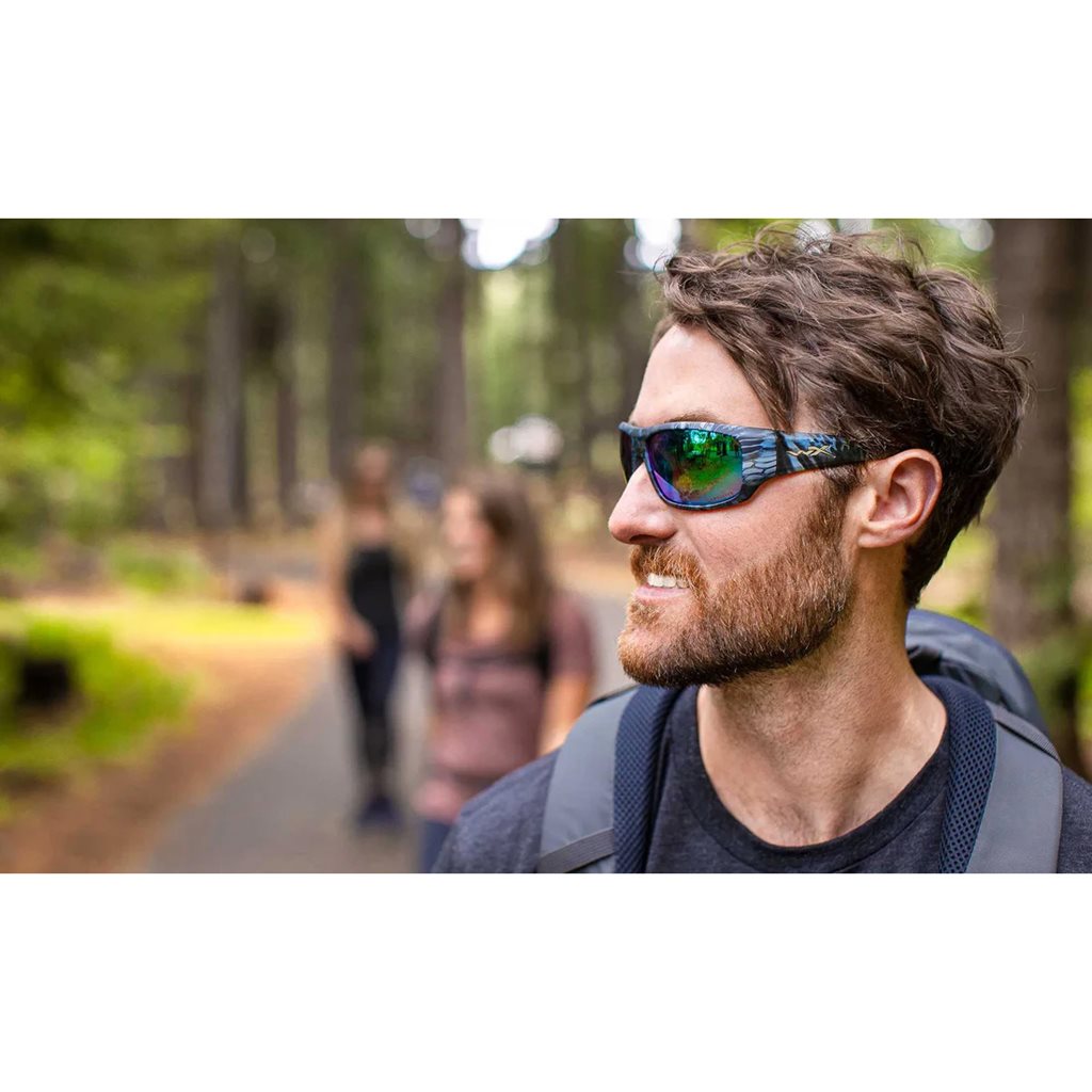 Gafas WX OMEGA CAPTIVATE™ Kryptek® Neptune montura con lentes polarizadas verdes