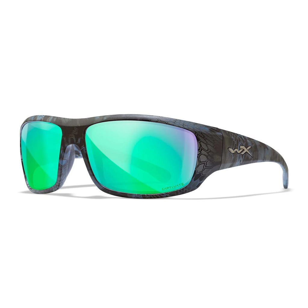 Gafas WX OMEGA CAPTIVATE™ Kryptek® Neptune montura con lentes polarizadas verdes