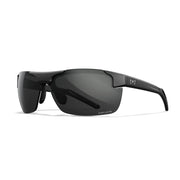 Gafas de tiro WX PRIME CAPTIVATE con marco negro y lentes ahumadas
