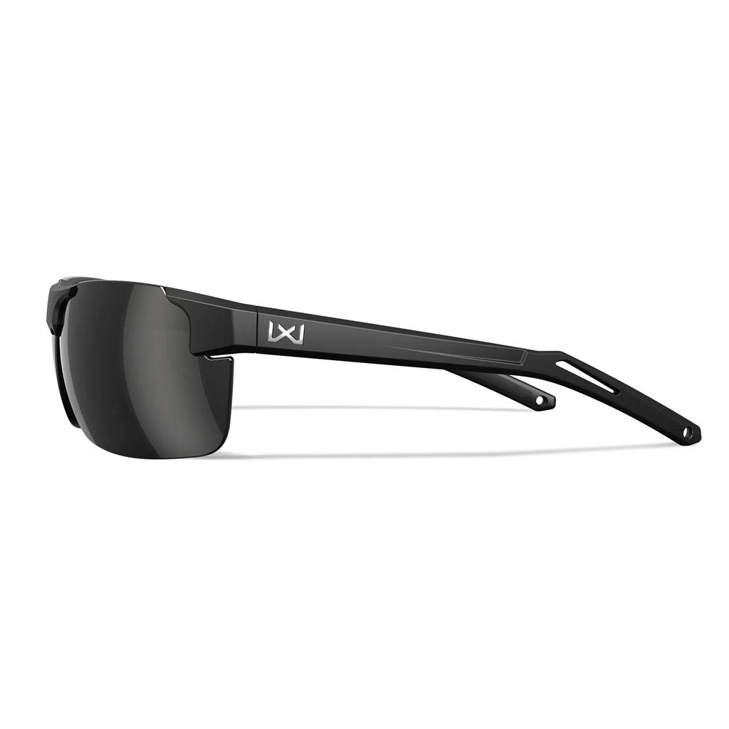 Gafas de tiro WX PRIME CAPTIVATE™ con marco negro y lentes polarizadas