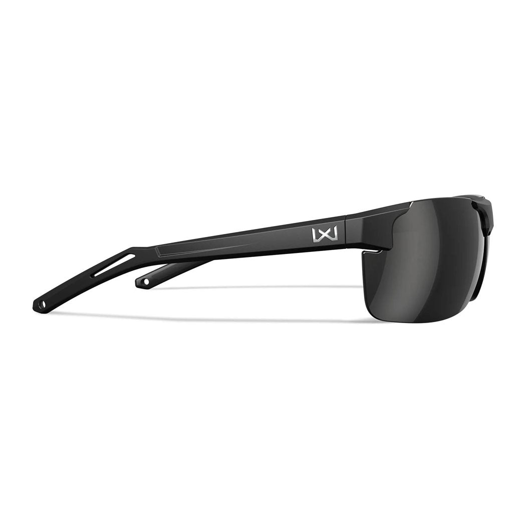 Gafas de tiro WX PRIME CAPTIVATE™ con marco negro y lentes polarizadas