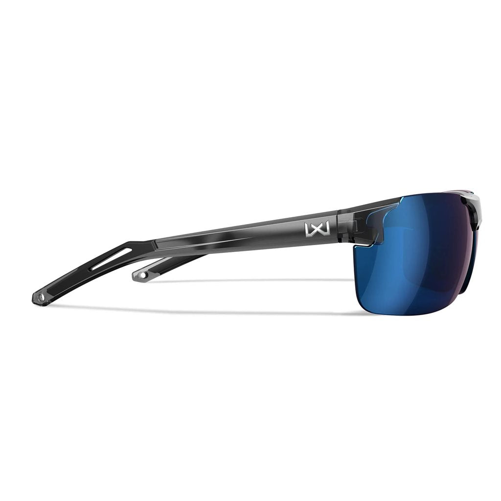 Gafas WX PRIME CAPTIVATE montura gris lentes polarizadas azules