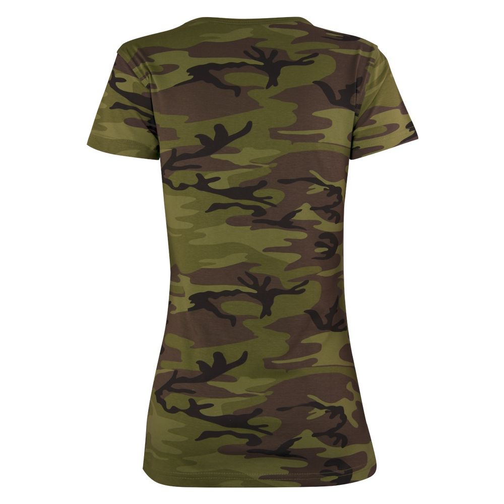 Camiseta de mujer, manga corta, 100% algodón, patrón vz.95 (AČR)