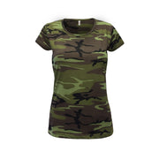 Camiseta de mujer, manga corta, 100% algodón, patrón vz.95 (AČR)