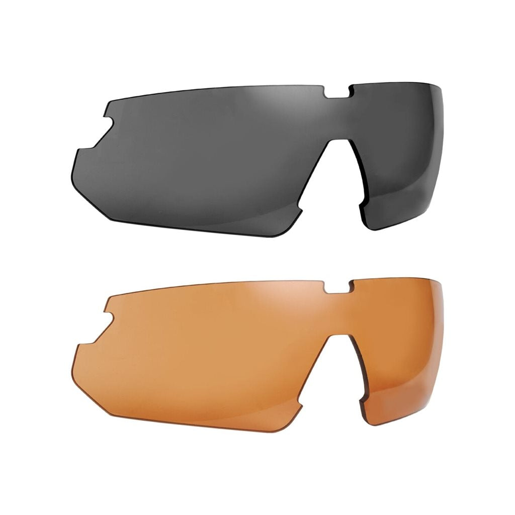 Gafas de tiro LANRAY con 3 lentes intercambiables y marco negro