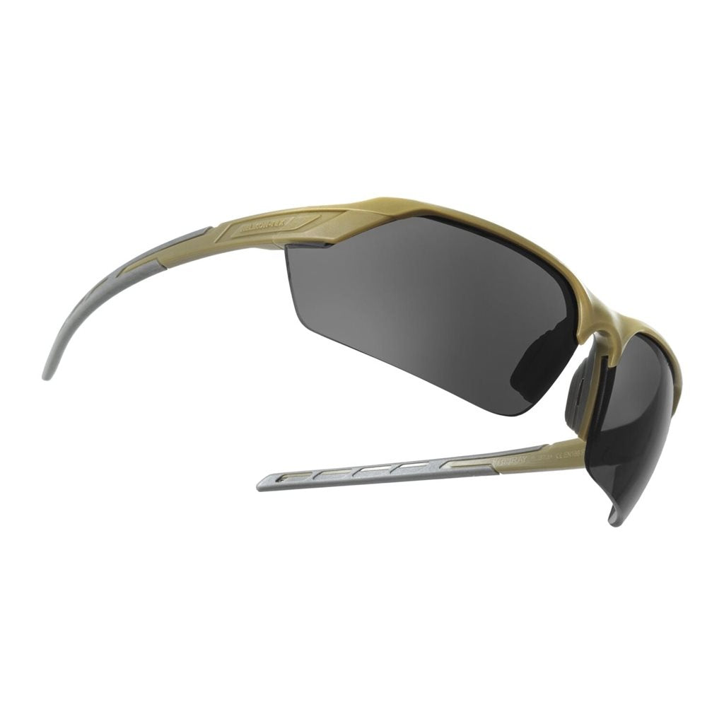 Gafas de tiro TRINRAY con montura marrón y cristales, diseño ligero para trabajo y campo de tiro