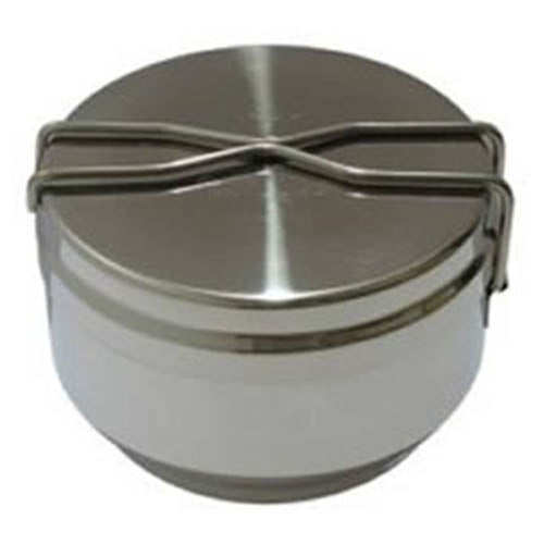 Ešus de acero inoxidable pulido de dos piezas, volumen 1,25 L - imagen del producto