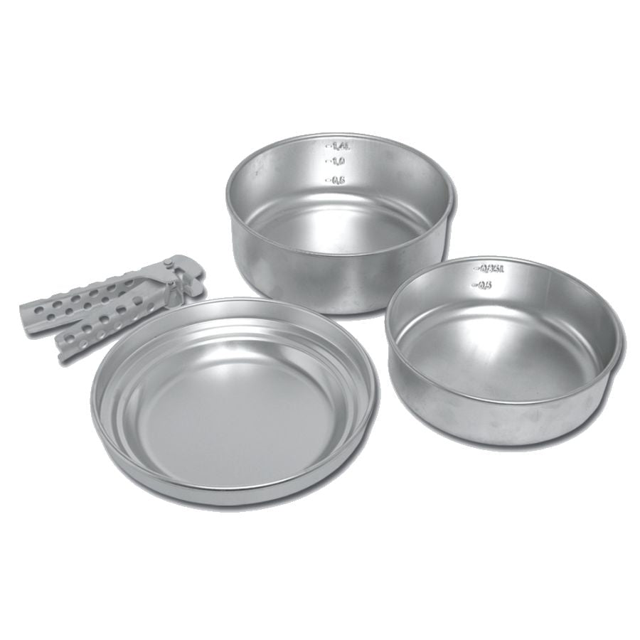 Utensilios ANNAPURNA 3 piezas en aluminio eloxado