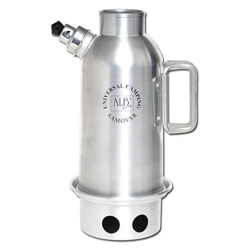 Samovar de camping 0,5 l de aluminio (alb681)
