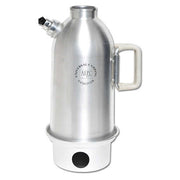 Samovar de camping PRO 1,2 l de aluminio, hervidor portátil para exteriores con silbato