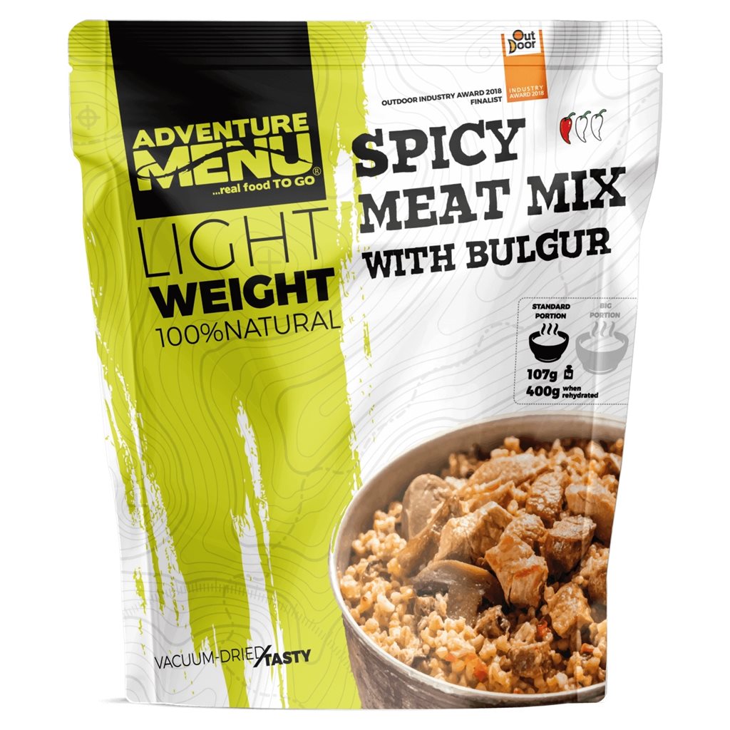 Guiso picante con bulgur ración grande 160g/600g