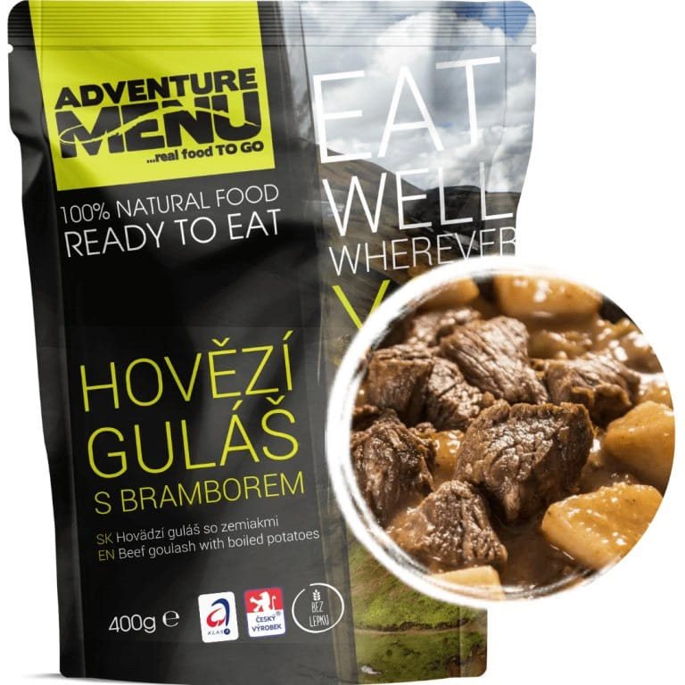 Goulash checo de ternera con patata 400 g - lata ADM