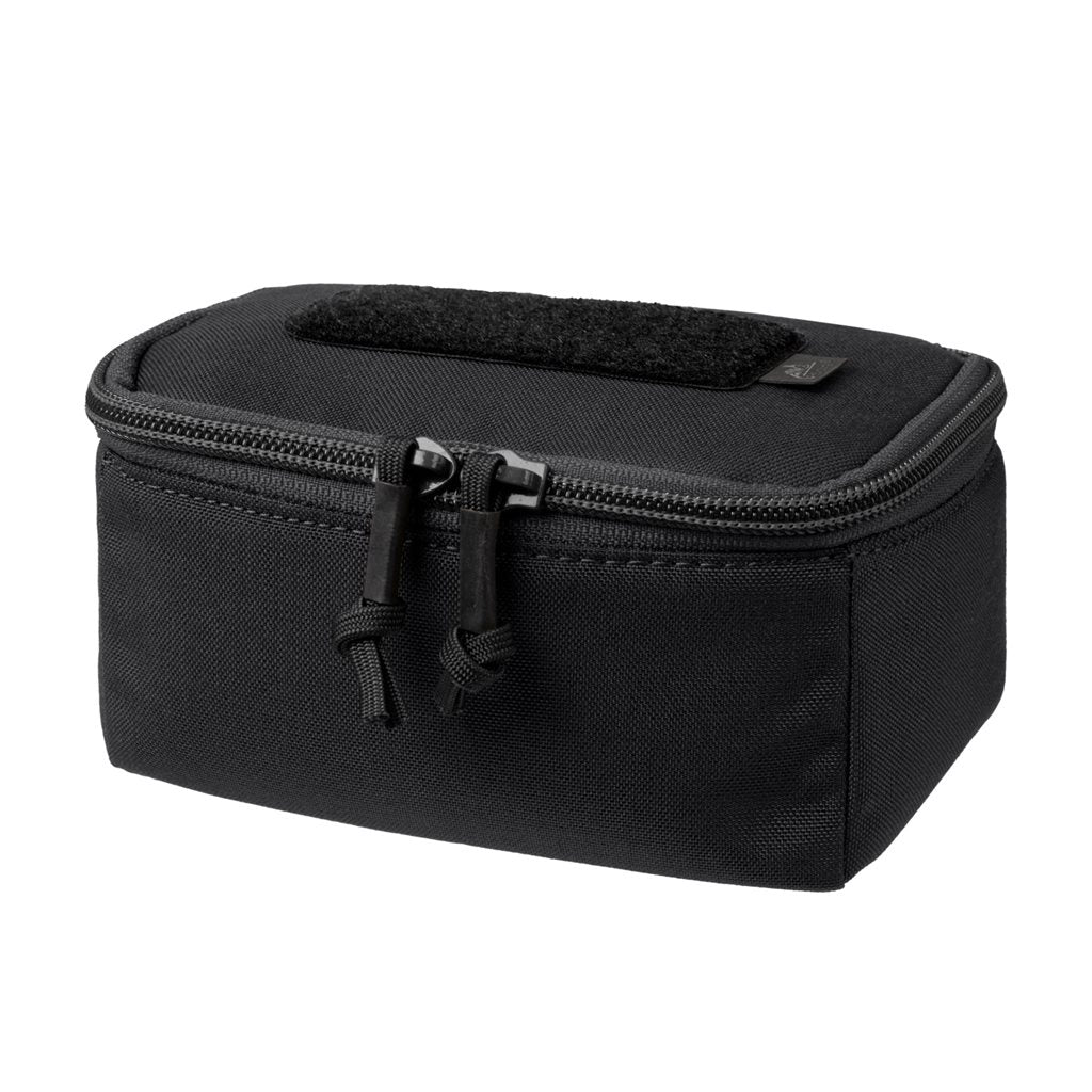 Funda AMMO BOX para cartuchos negra de Cordura 500D con asa y cremallera bidireccional