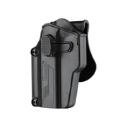 Funda Per-Fit™ universal para pistola, funda de cinturón izquierda negra