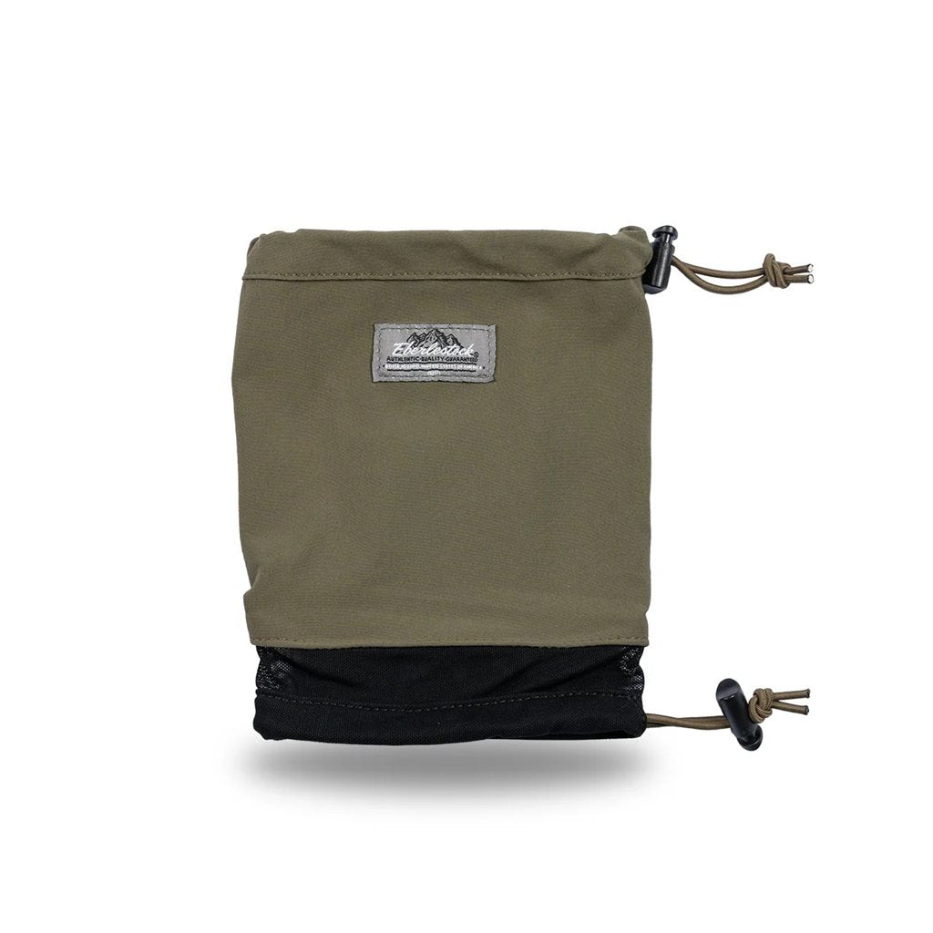 Funda DOUBLE THREAT para botella con fijación MOLLE/PALS y cordones elásticos con topes de plástico