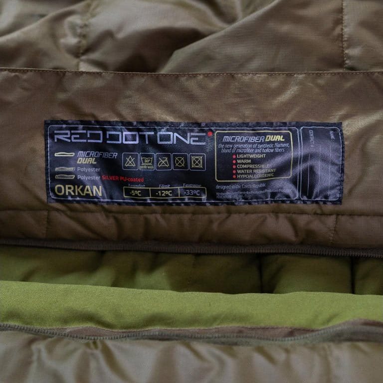 Saco de dormir invernal RED DOT ONE ORKAN RX