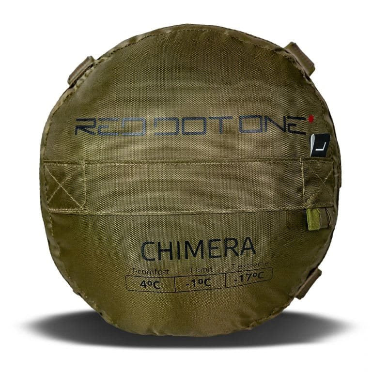 Saco de dormir RDO CHIMERA RX con cremallera lateral