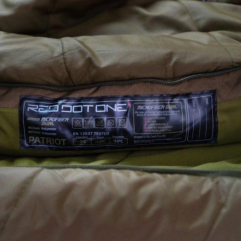 Saco de dormir invernal RED DOT ONE PATRIOT RX