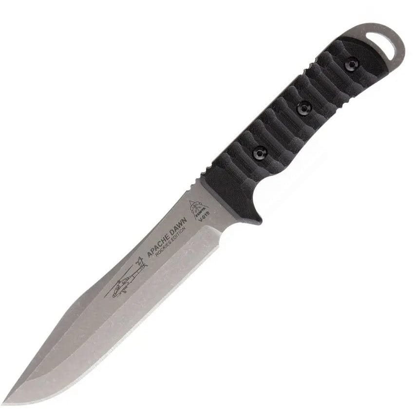 Cuchillo APACHE DAWN Rockies Edition full tang con hoja fija y decoración APACHE