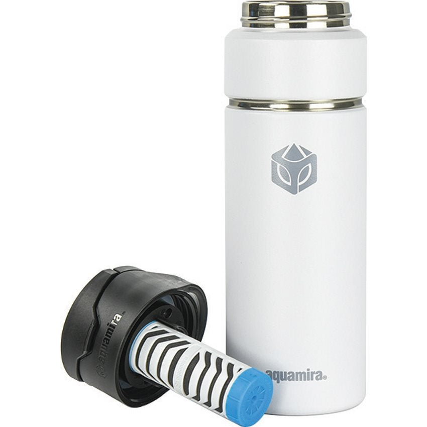Botella filtrante SHIFT™ 700 ml blanca