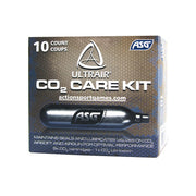 Pack de 10 cápsulas CO2 12g (9 estándar + 1 con silicona) para dispositivos CO2
