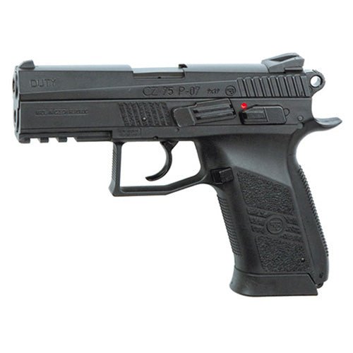 Pistola Airsoft ASG CZ P-07 Duty CO2 con cierre metálico y munición BB 6 mm