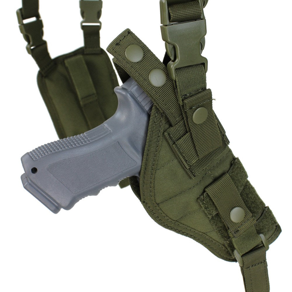 Funda axilar universal para pistola UNI vertical verde