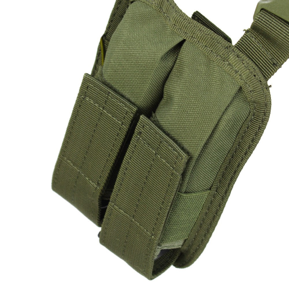 Funda axilar universal para pistola UNI vertical verde