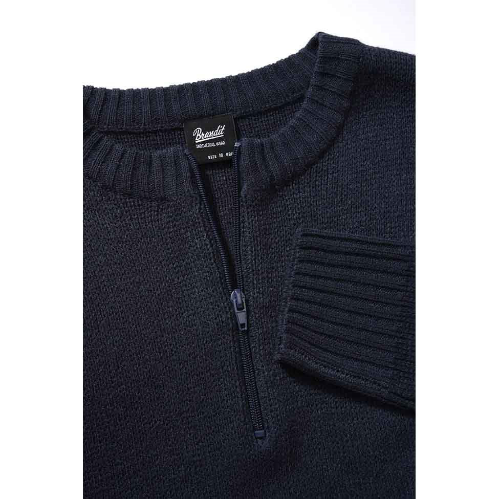 Jersey pulóver Armee azul navy con cremallera 3/4