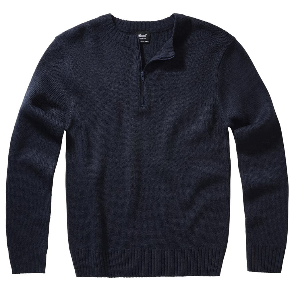 Jersey pulóver Armee azul navy con cremallera 3/4