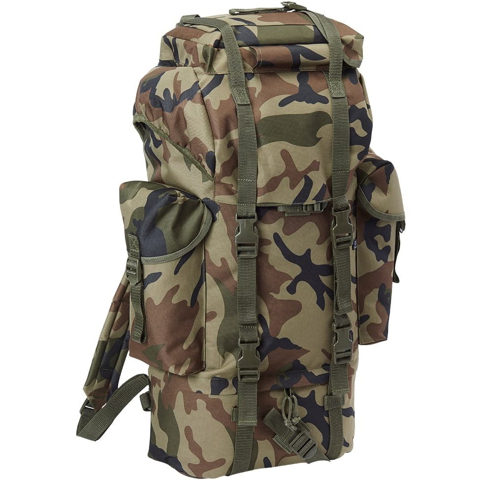 Mochila KAMPF 65L estilo BW verde - réplica de combate BRANDIT