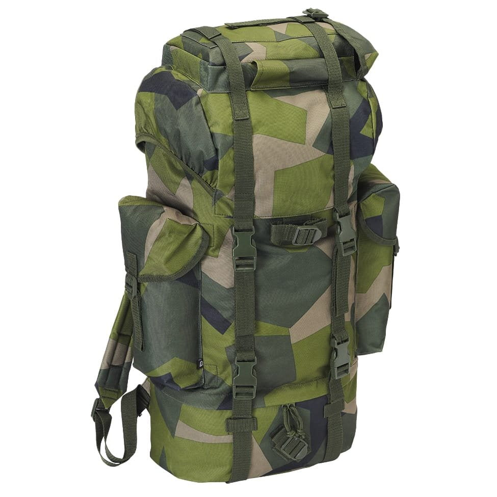 Mochila KAMPF 65L estilo BW verde - réplica de combate BRANDIT