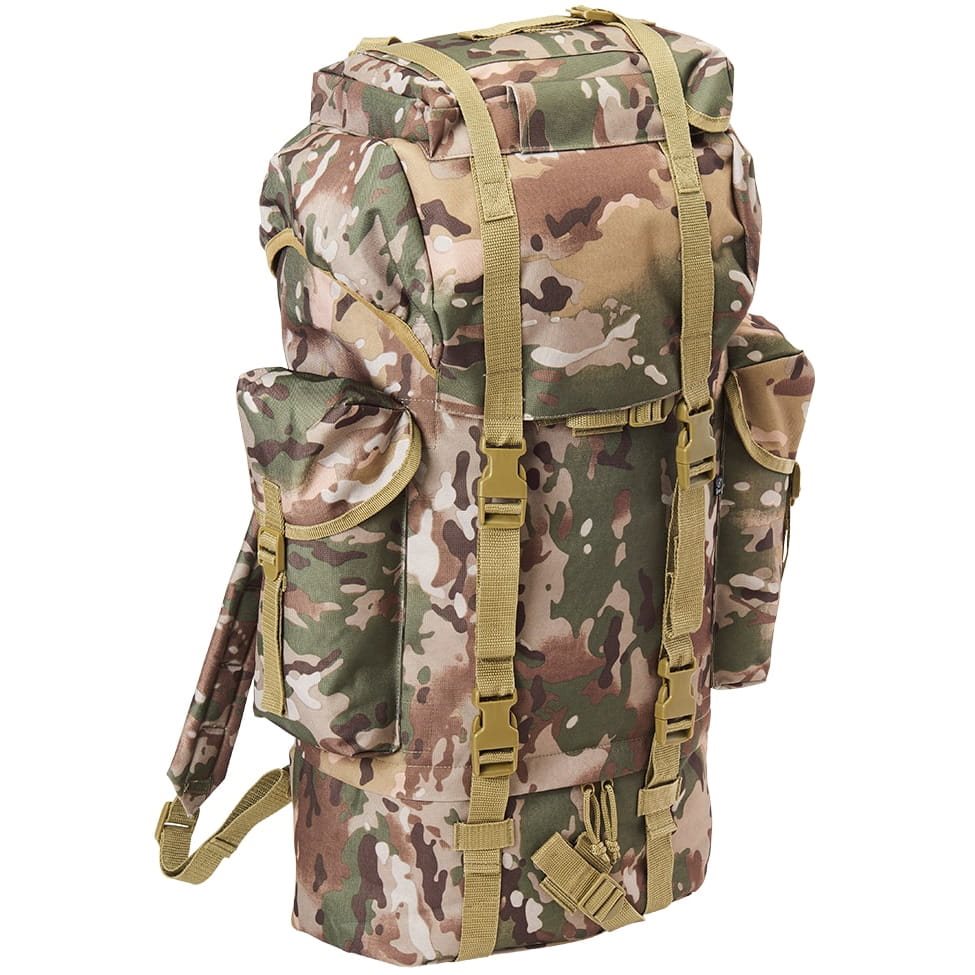 Mochila KAMPF 65L estilo BW verde - réplica de combate BRANDIT