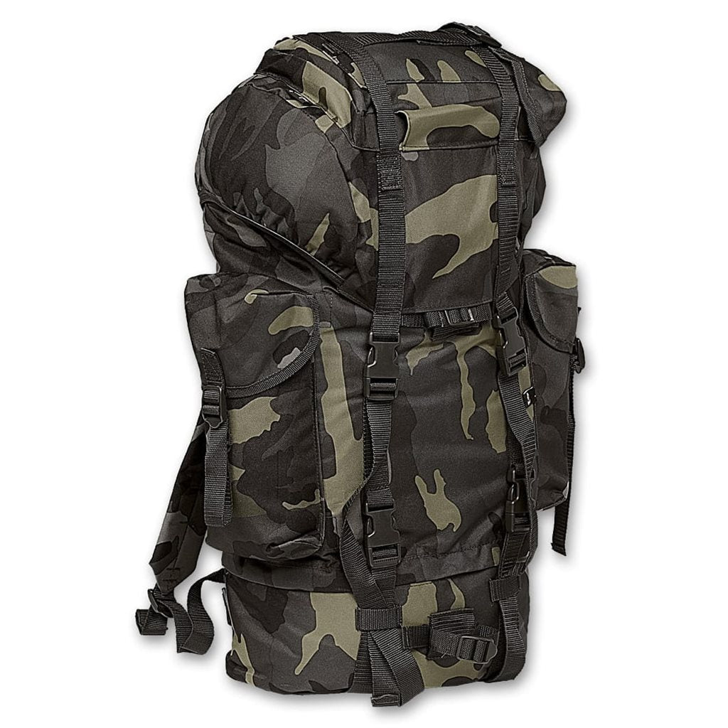 Mochila KAMPF 65L estilo BW verde - réplica de combate BRANDIT